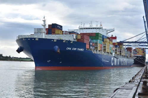 CMA CGM THAMES (IMO 9674567), Container Ship | Position, ETA & Specs