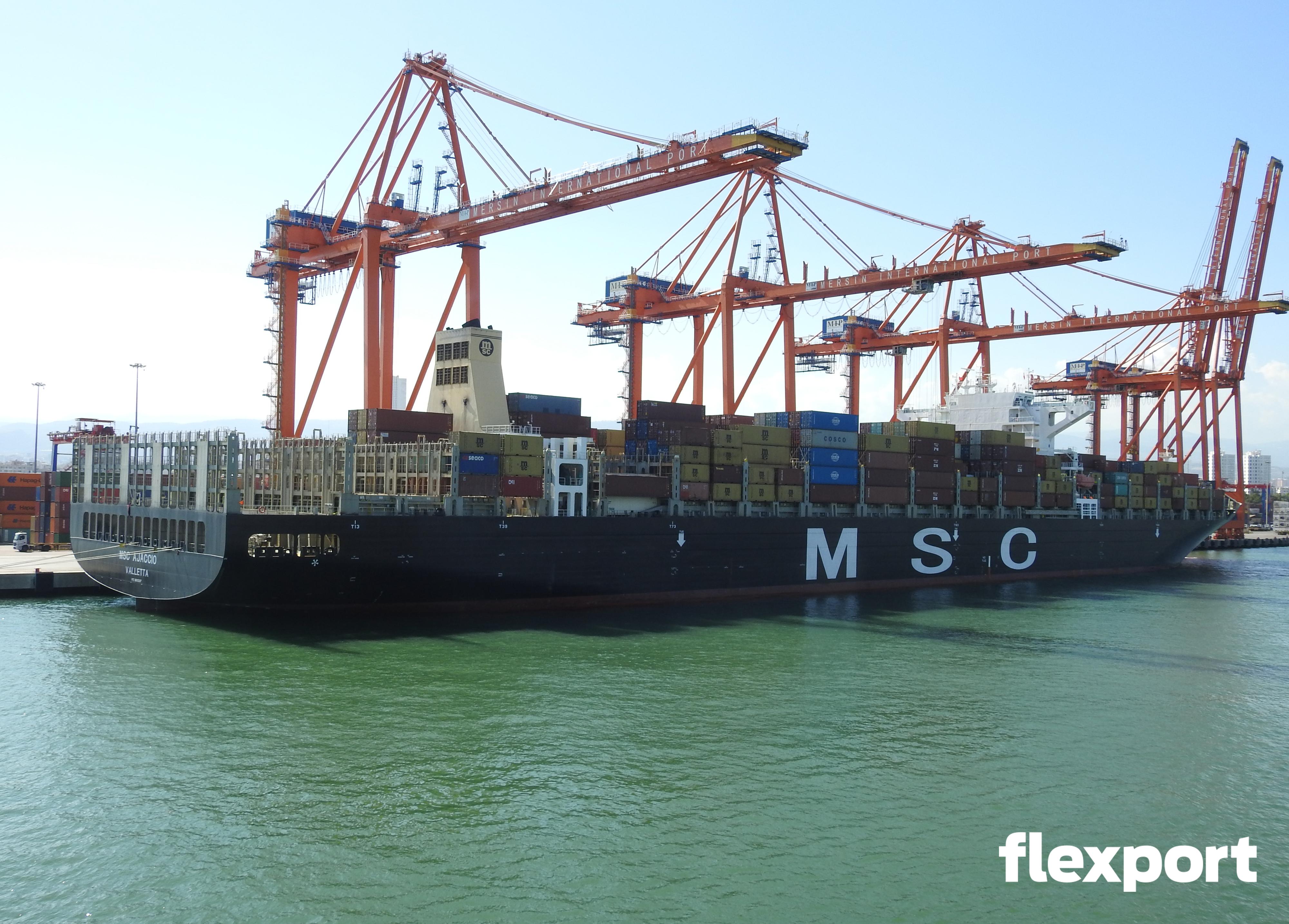 MSC AJACCIO (IMO 9605267), Container Ship | Position, ETA & Specs