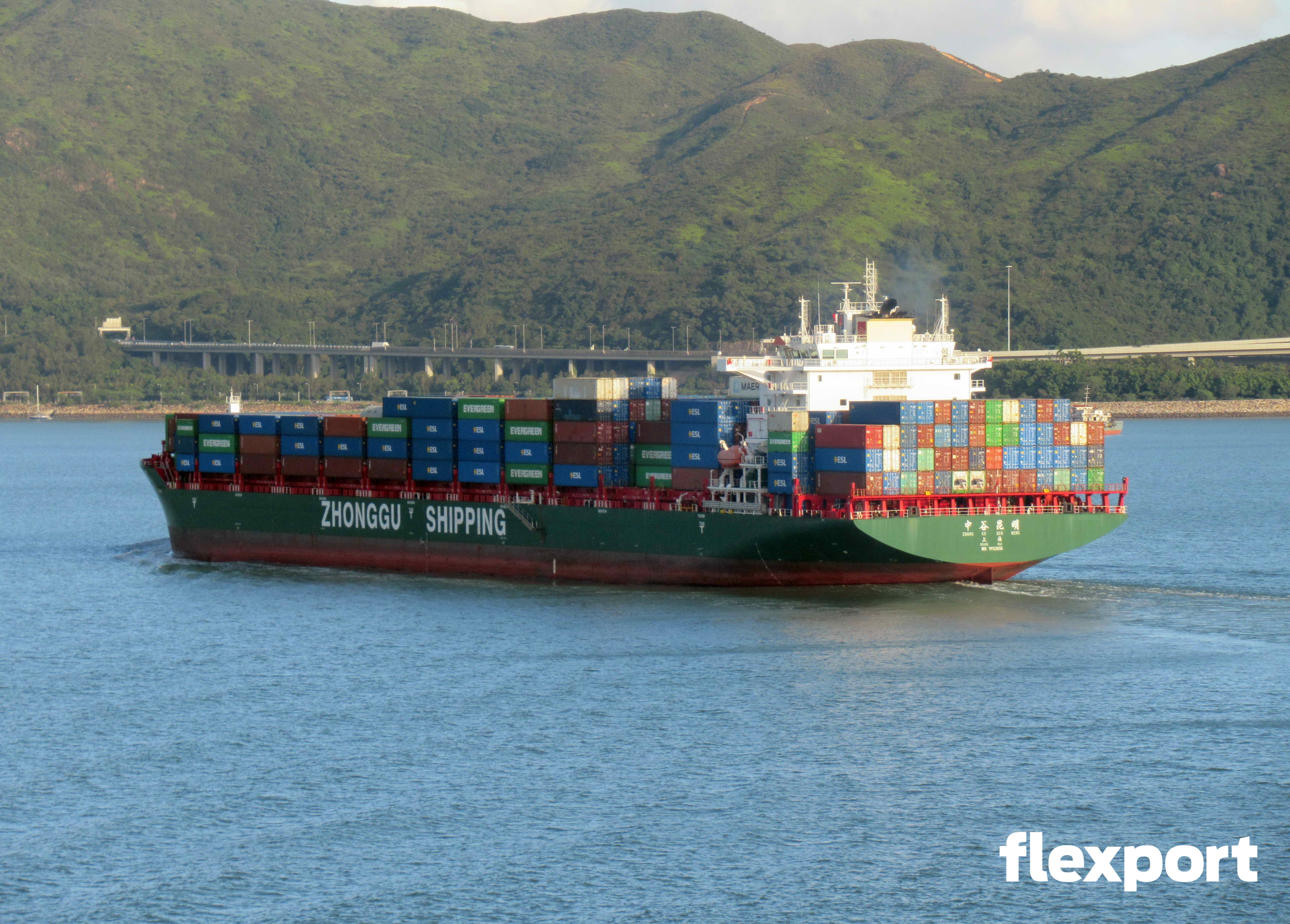 ZHONG GU KUN MING (IMO 9933858), Container Ship | Position, ETA